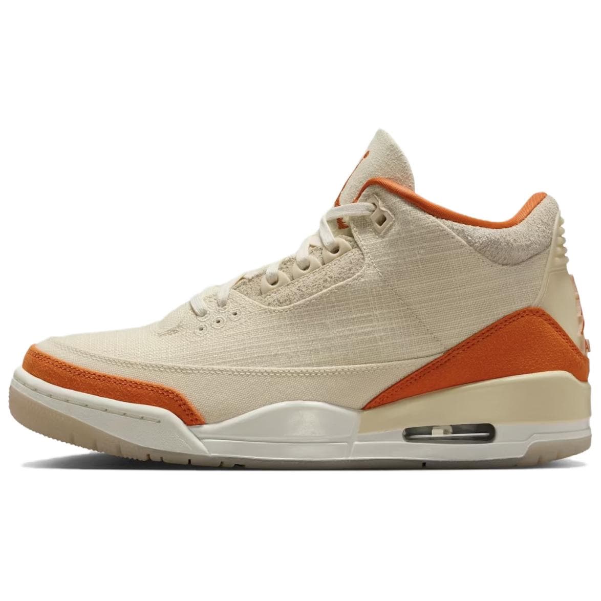 Ретро баскетбольные кроссовки Jordan Air Jordan 3 MID Топ Ретро Баскетбольные Кроссовки Женские Бежевые - изображение 1