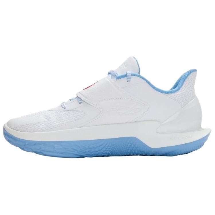 Кроссовки для баскетбола Under Armour Curry Fox 2 Баскетбольные кроссовки Унисекс Белый Синий - изображение 2