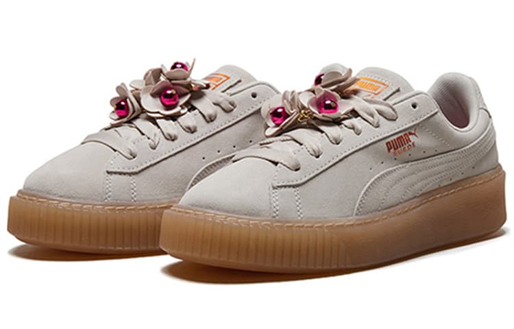 Кроссовки PUMA Suede Platform Flower Tassel - изображение 3