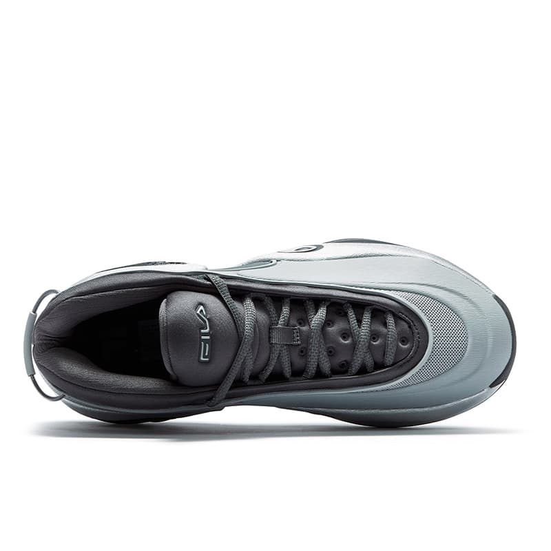 Кроссовки для баскетбола FILA FUSION GH3 Low Топ Баскетбольные кроссовки Мужской Серый - изображение 3