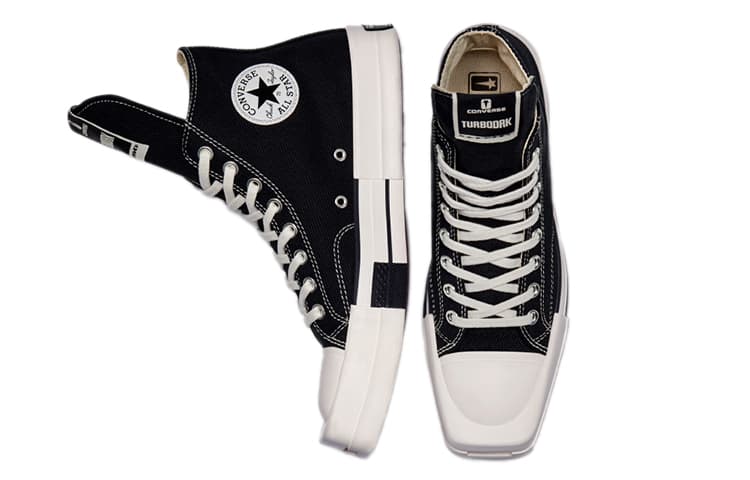 Кеды Rick Owens DRKSHDW x Converse Turbodrk Chuck Taylor All Star High — фото 5