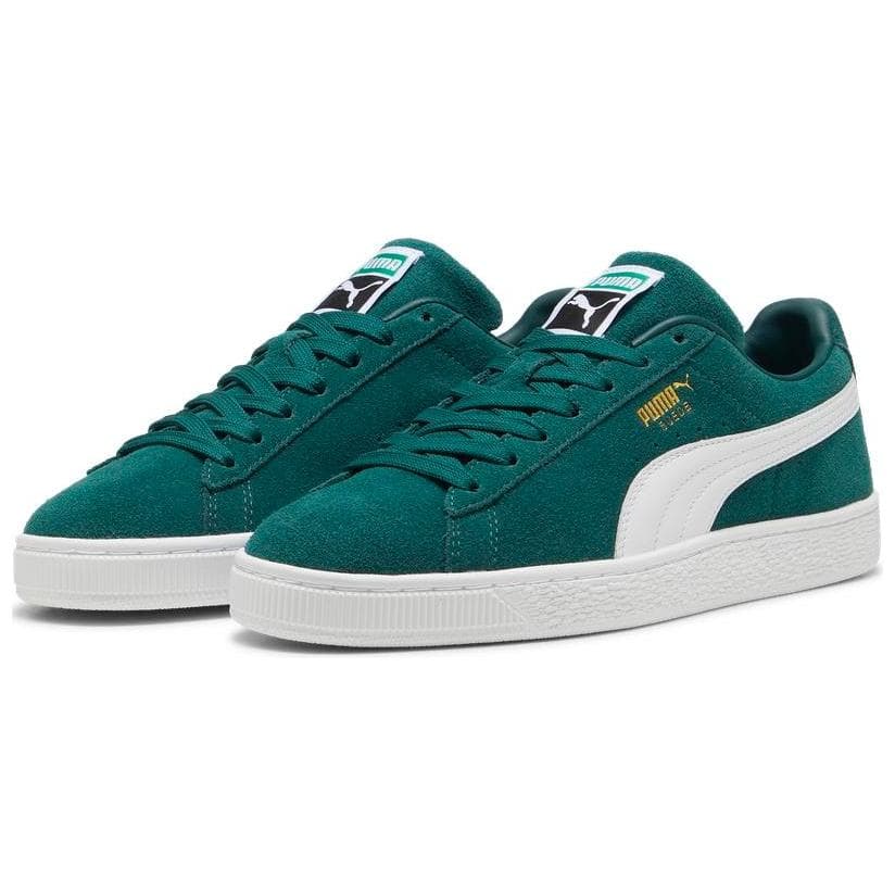 Кроссовки PUMA Suede Classic Износостойкие и Легкие Низкие Кроссовки для скейтбординга Унисекс Зеленые - изображение 3
