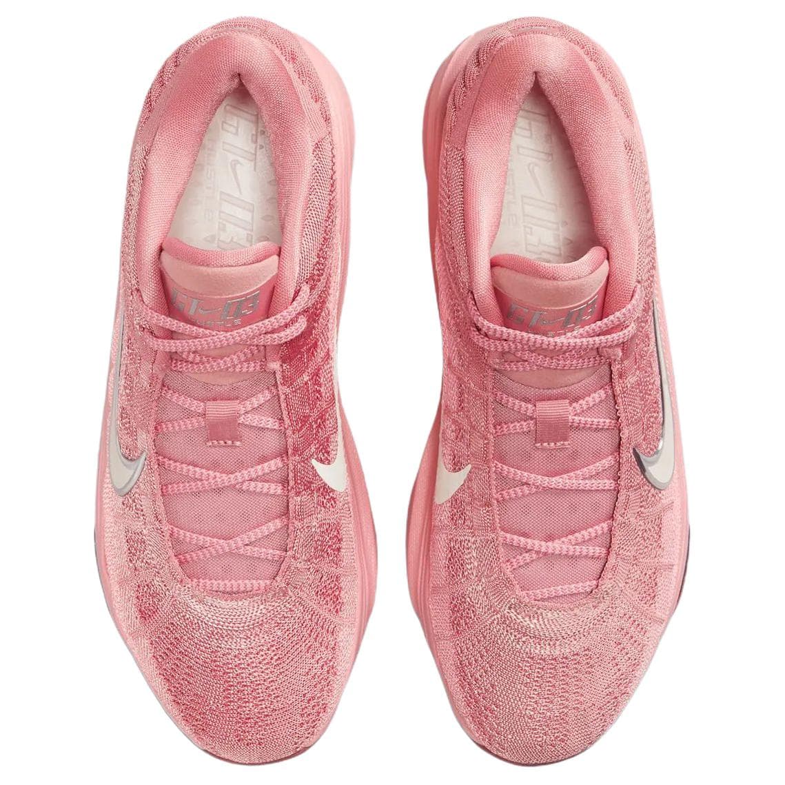 Кроссовки для баскетбола Nike G.T. Hustle 3 Амортизация Устойчивые к истиранию Низкие Баскетбольные кроссовки Мужские Розовые - изображение 3