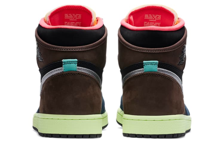 Ретро баскетбольные кроссовки Jordan Air Jordan 1 Retro High OG "Bio Hack" - изображение 5