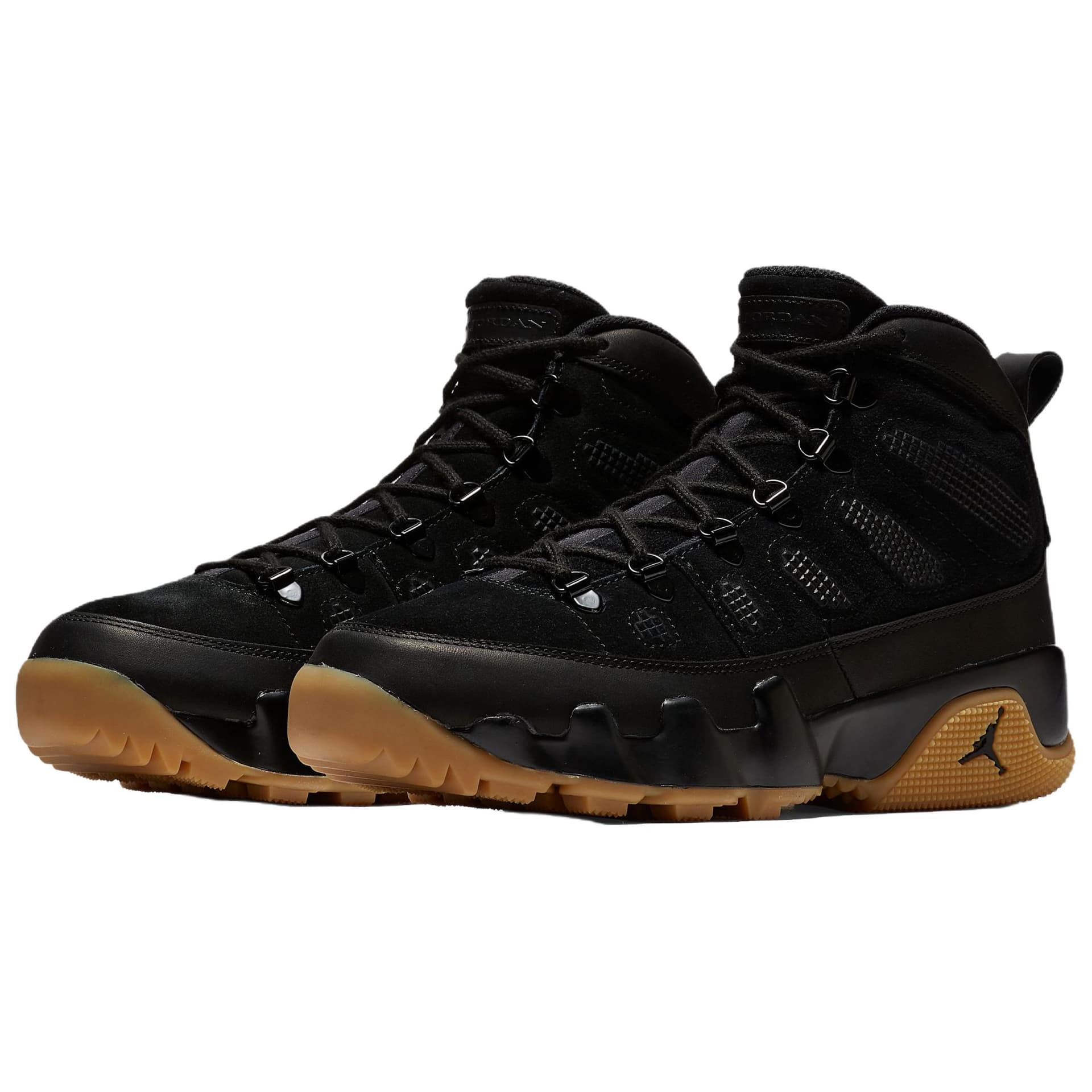 Ретро баскетбольные кроссовки Jordan Air Jordan 9 Винтажные Баскетбольные Кроссовки Мужские Черные - изображение 3