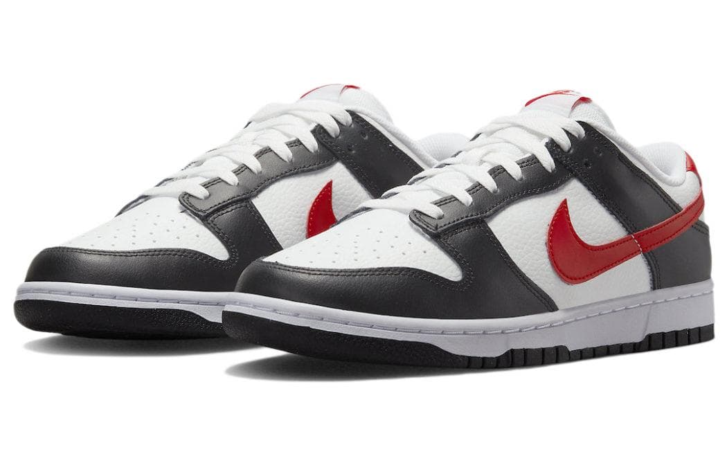 Кроссовки Nike Dunk Low Black Red White — фото 3