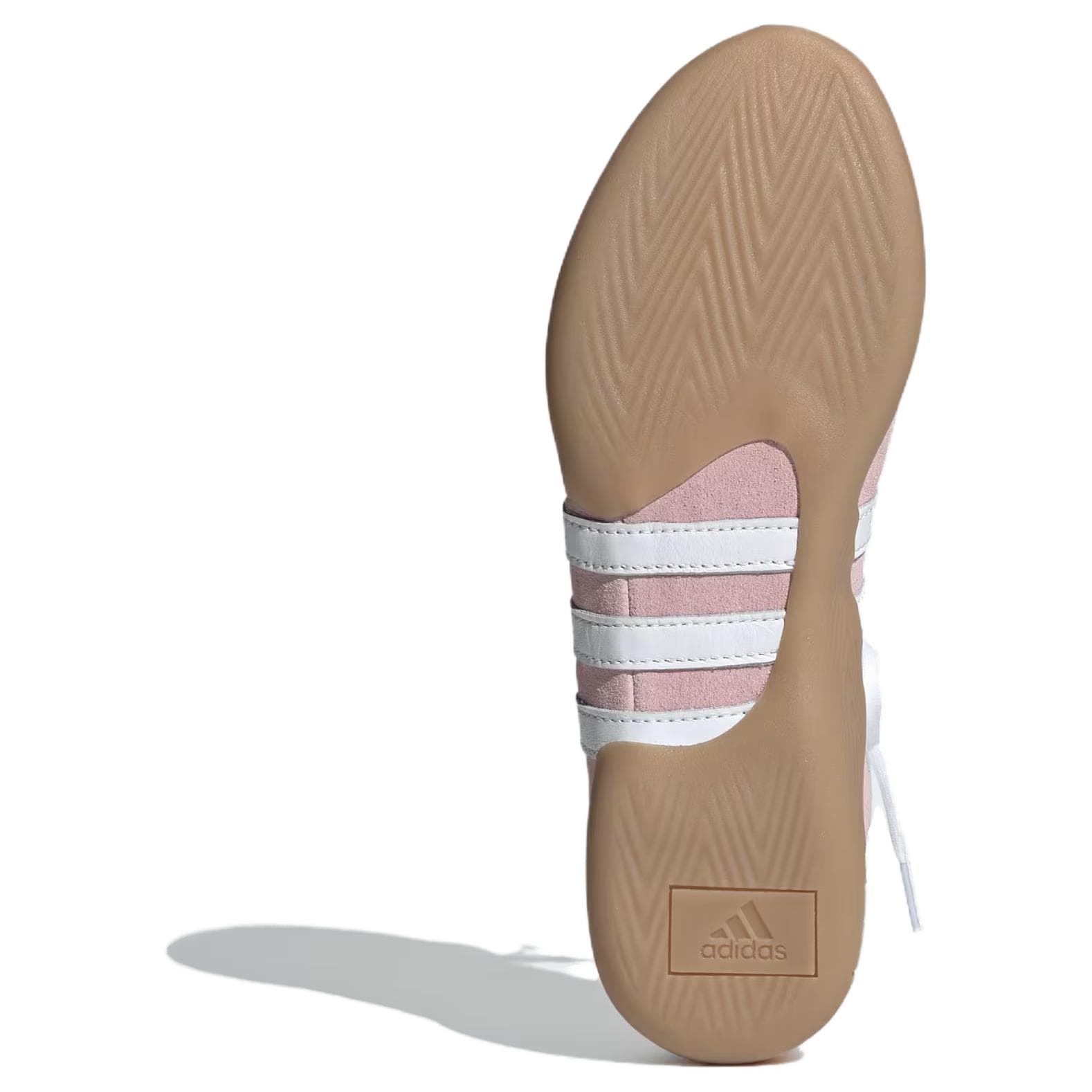 Кроссовки для спортзала Adidas Originals Taekwondo Устойчивые к истиранию низкие кроссовки для тренировок женские розовые белые - изображение 4