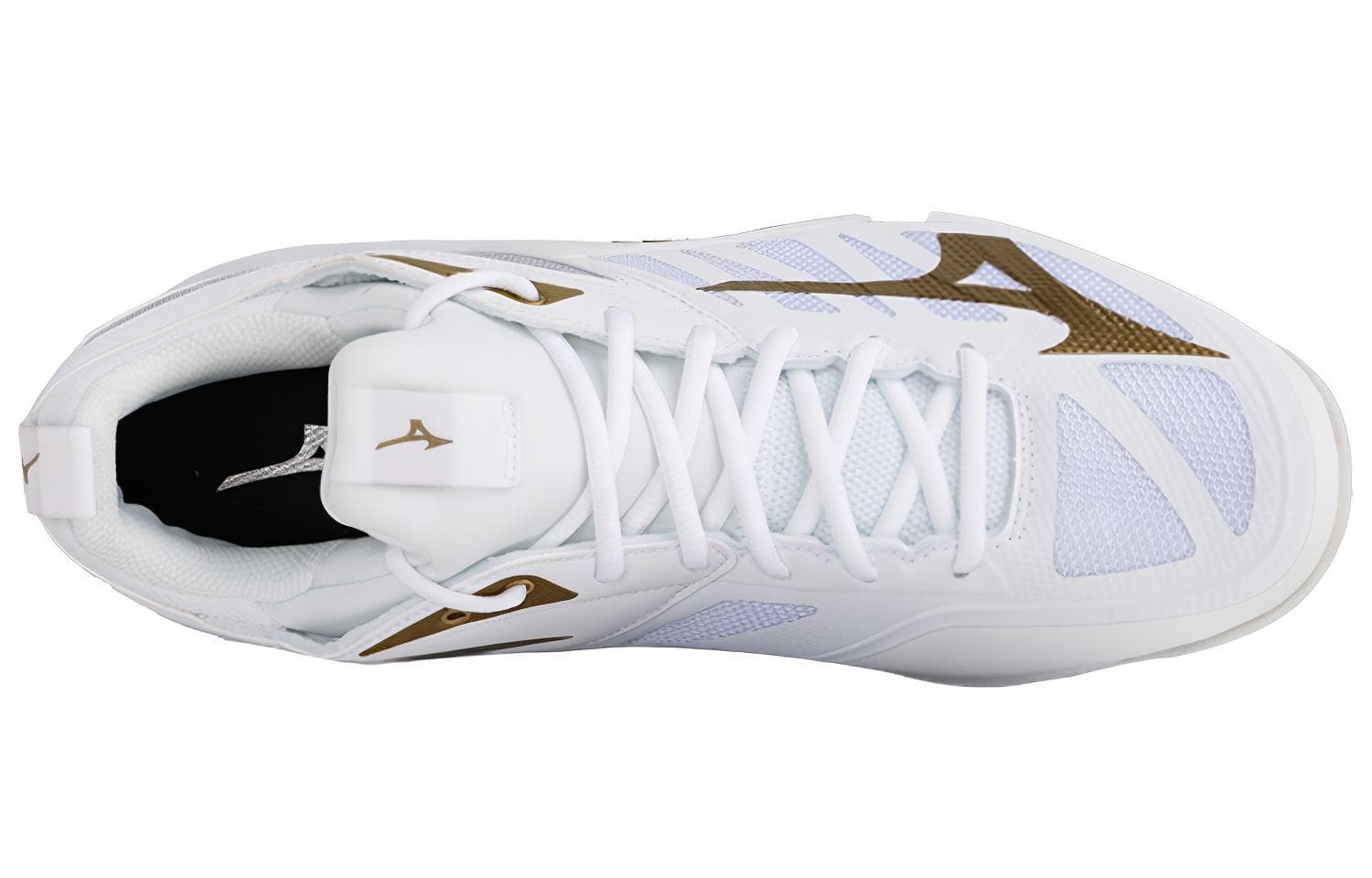 Кроссовки для спортзала Mizuno Wave Dimension White Gold - изображение 3
