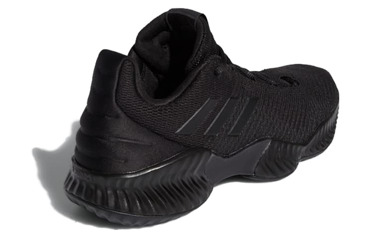 Кроссовки для баскетбола adidas Pro Bounce 2018 Low Black - изображение 4