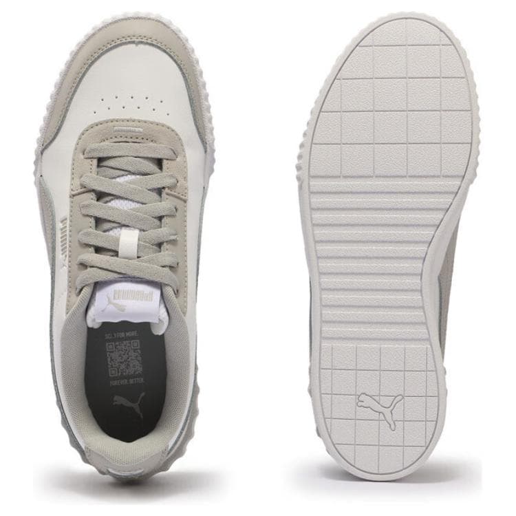 Кроссовки PUMA Carina Lift White Grey - изображение 5