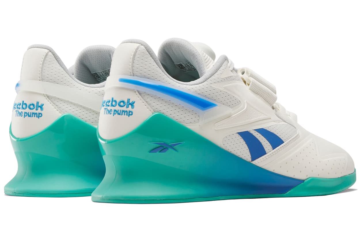 Кроссовки для спортзала REEBOK Legacy Lifter 3 Low Топ Тренировочные Кроссовки Мужские Синие Белые - изображение 6