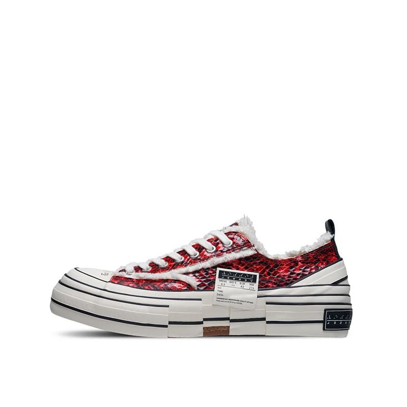 Кеды xVESSEL G.O.P. Lows Python Pattern - изображение 1