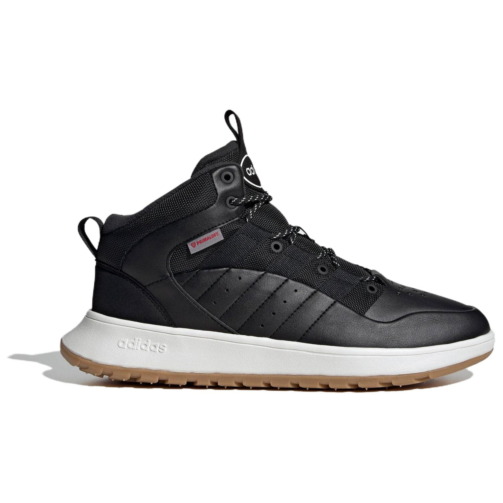 Кроссовки для баскетбола Adidas FUSION STORM 2,0 Противоскользящие Устойчивые к истиранию MID Топ Баскетбольные кроссовки Унисекс Черные - изображение 2