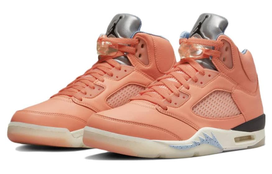 Ретро баскетбольные кроссовки DJ Khaled x Air Jordan 5 "Crimson Bliss" - изображение 3