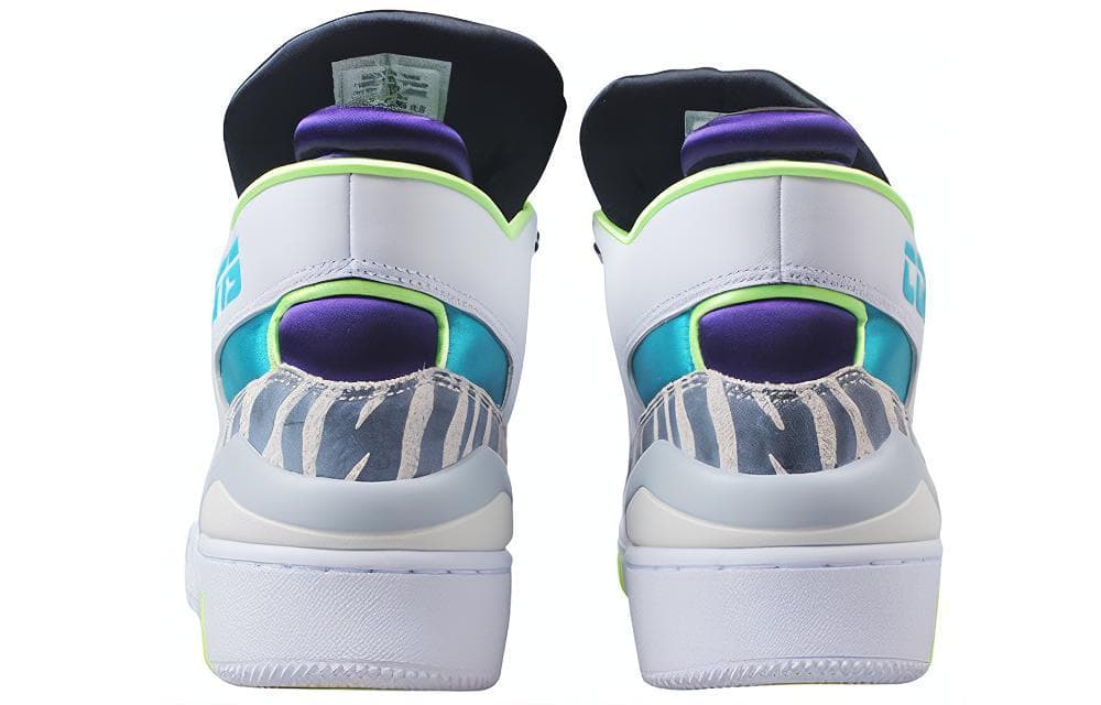 Ретро баскетбольные кроссовки Converse ERX 260 Mid White Blue - изображение 4