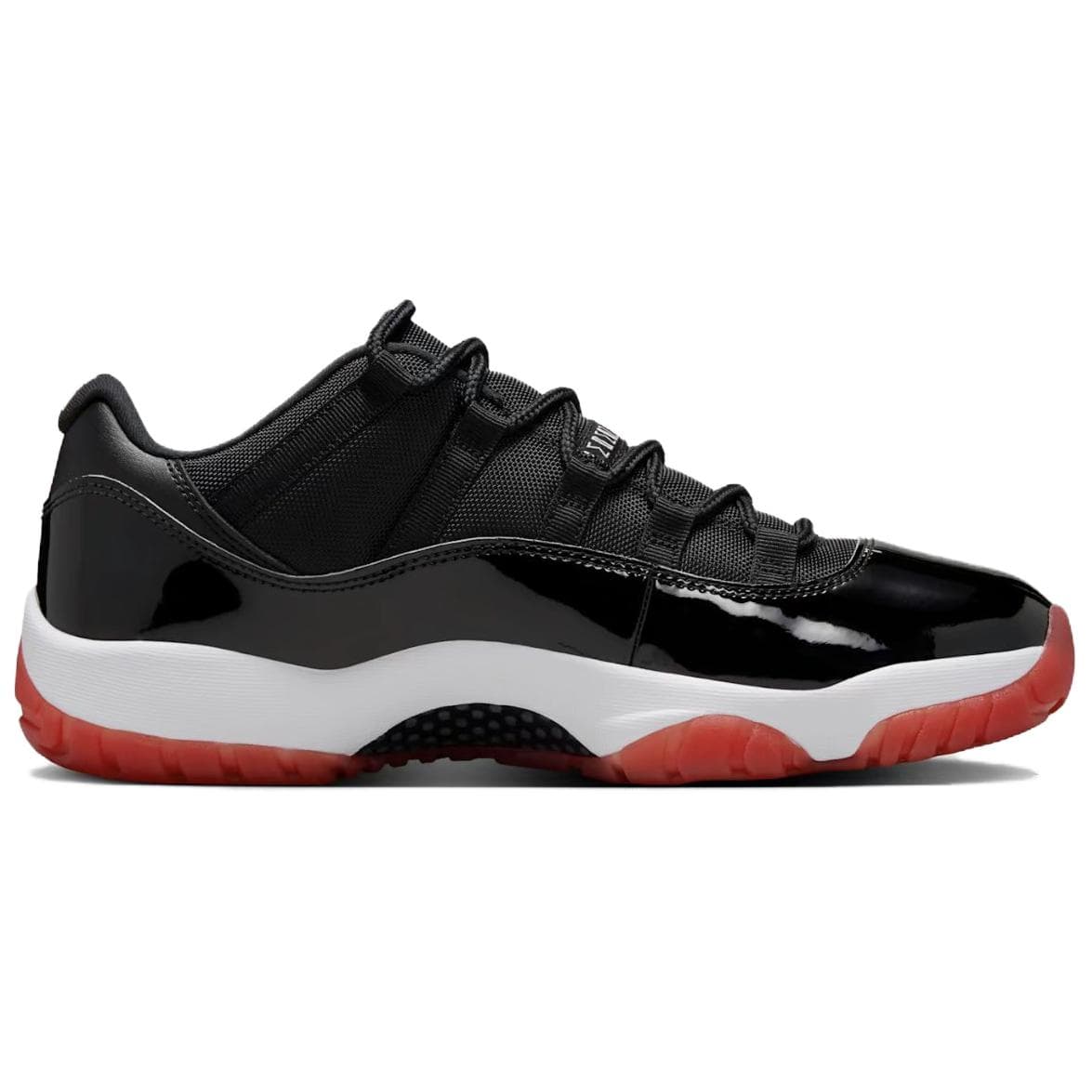 Ретро баскетбольные кроссовки Air Jordan 11 Low "Bred" - изображение 2