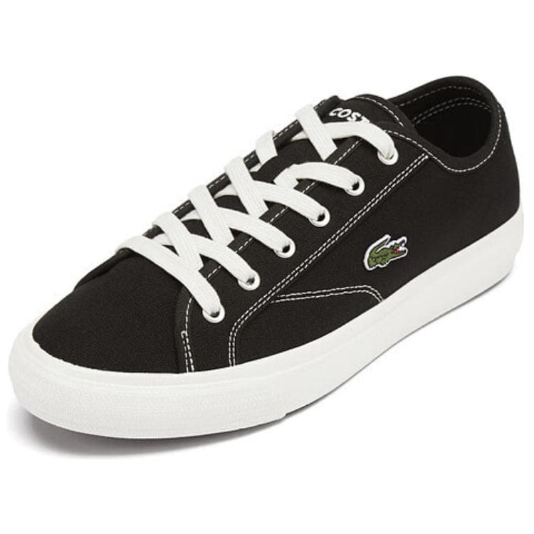 Кеды LACOSTE Backcourt Кеды Мужские Черно-Белые - изображение 2