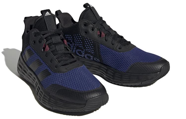 Кроссовки для баскетбола adidas OwnTheGame 2.0 Lightmotion Black Blue - изображение 3