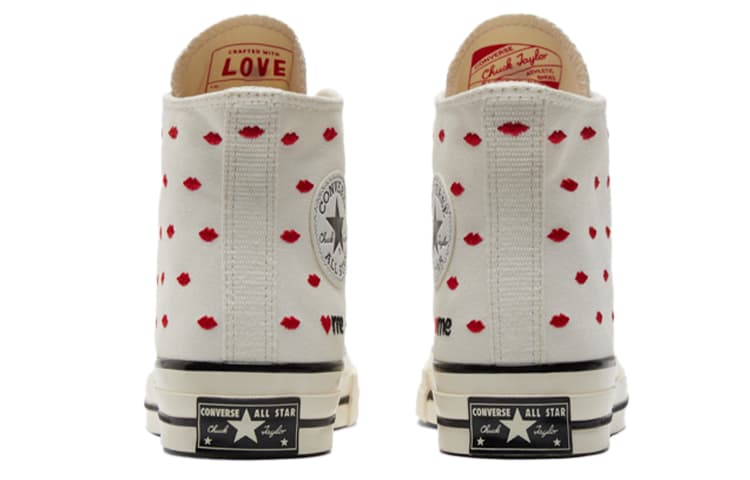 Кеды Converse 1970s Chuck Taylor All Star Valentine's Day High Top White Red - изображение 4