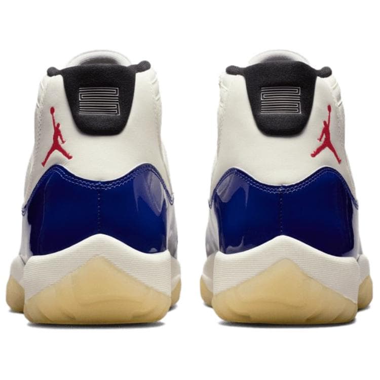 Ретро баскетбольные кроссовки Jordan Air Jordan 11 High Топ Ретро Баскетбольные Кроссовки Мужские Синие - изображение 5