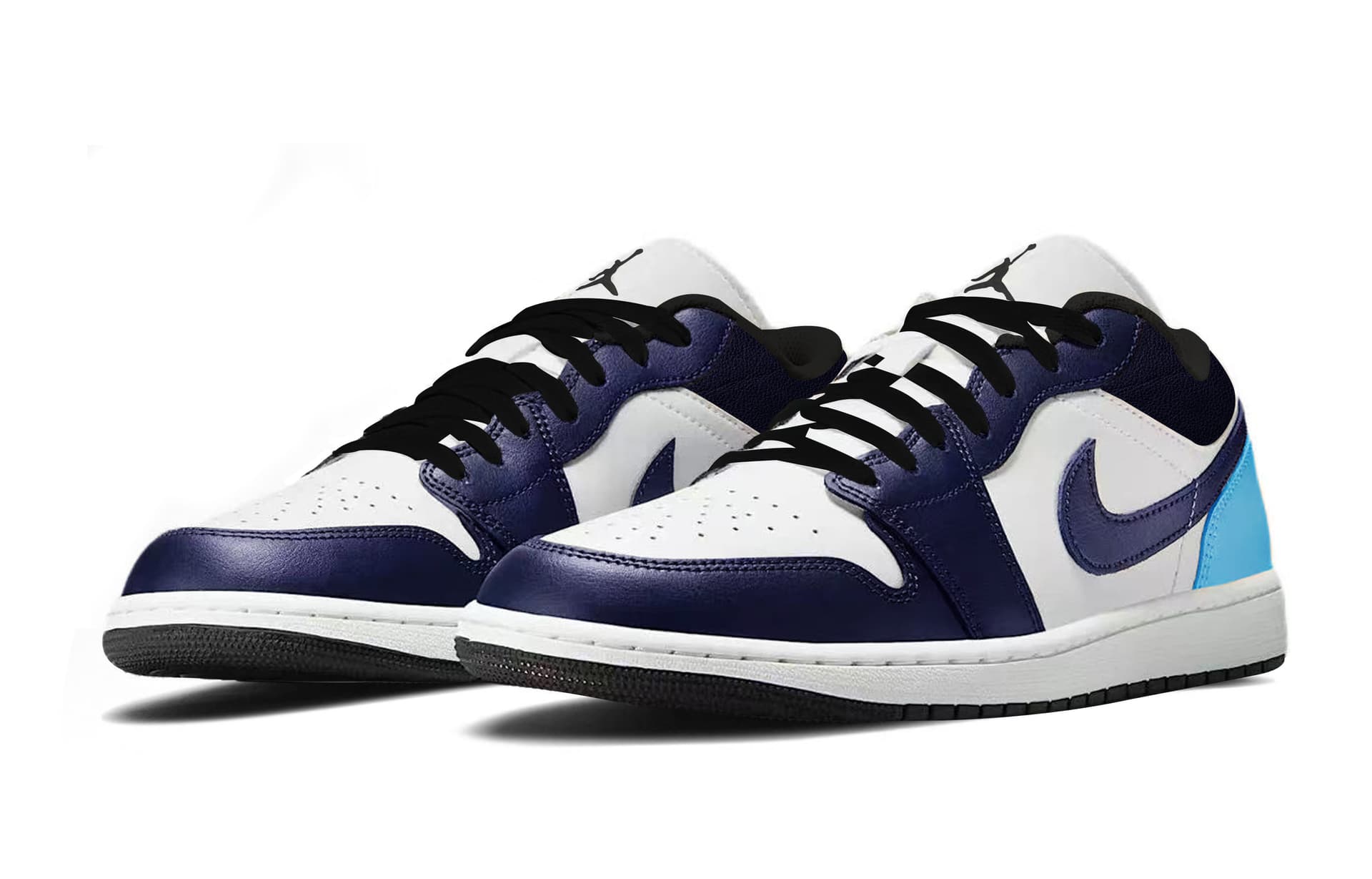 Ретро баскетбольные кроссовки Jordan Air Jordan 1 Low Obsidian - изображение 4