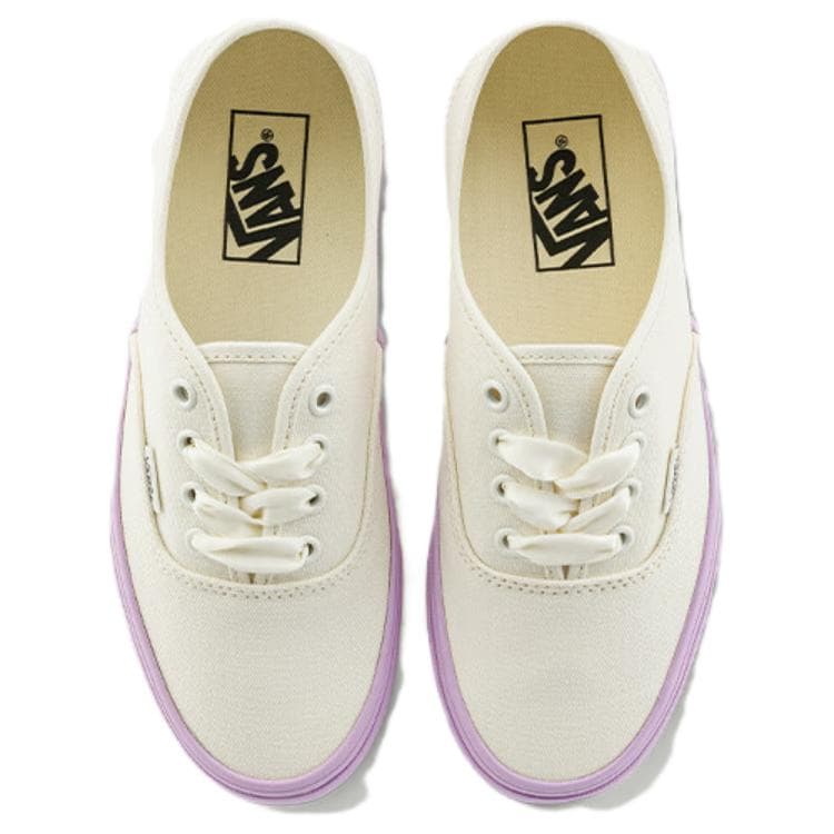 Кеды Vans Authentic White Purple - изображение 4