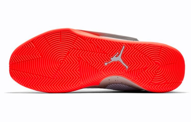 Кроссовки для баскетбола Jordan Fly Lockdown White Grey Orange - изображение 6