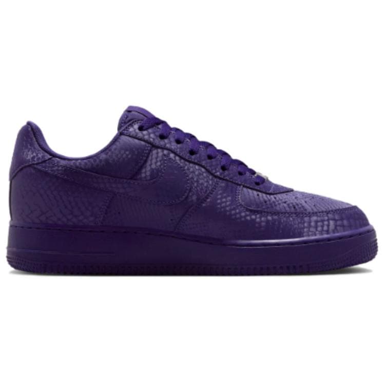 Кроссовки Nike Air Force 1 Slip-Resistant Abrasion-Resistant Низкие Кеды для Скейтбординга Унисекс Фиолетовые - изображение 2