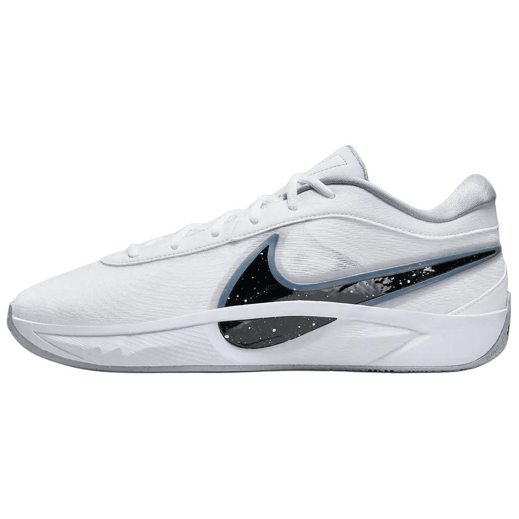 Кроссовки для баскетбола Nike Giannis Freak 6 Противоскользящие Устойчивые к истиранию Низкие Баскетбольные кроссовки Мужские Белые Серые - изображение 1