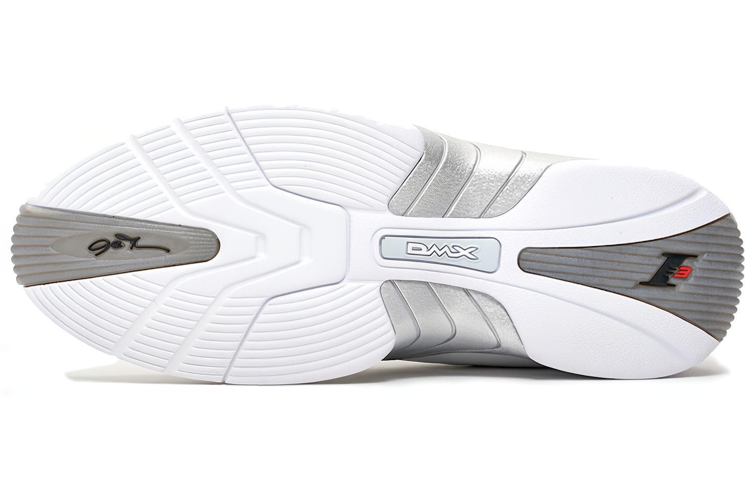 Ретро баскетбольные кроссовки Reebok Answer Low Silver White - изображение 5
