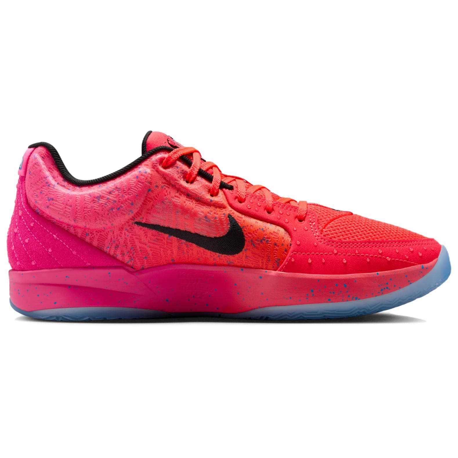 Кроссовки для баскетбола Kool Aid X Nike Ja 2 Устойчивые к истиранию низкие баскетбольные кроссовки для мужчин темно-красный - изображение 2