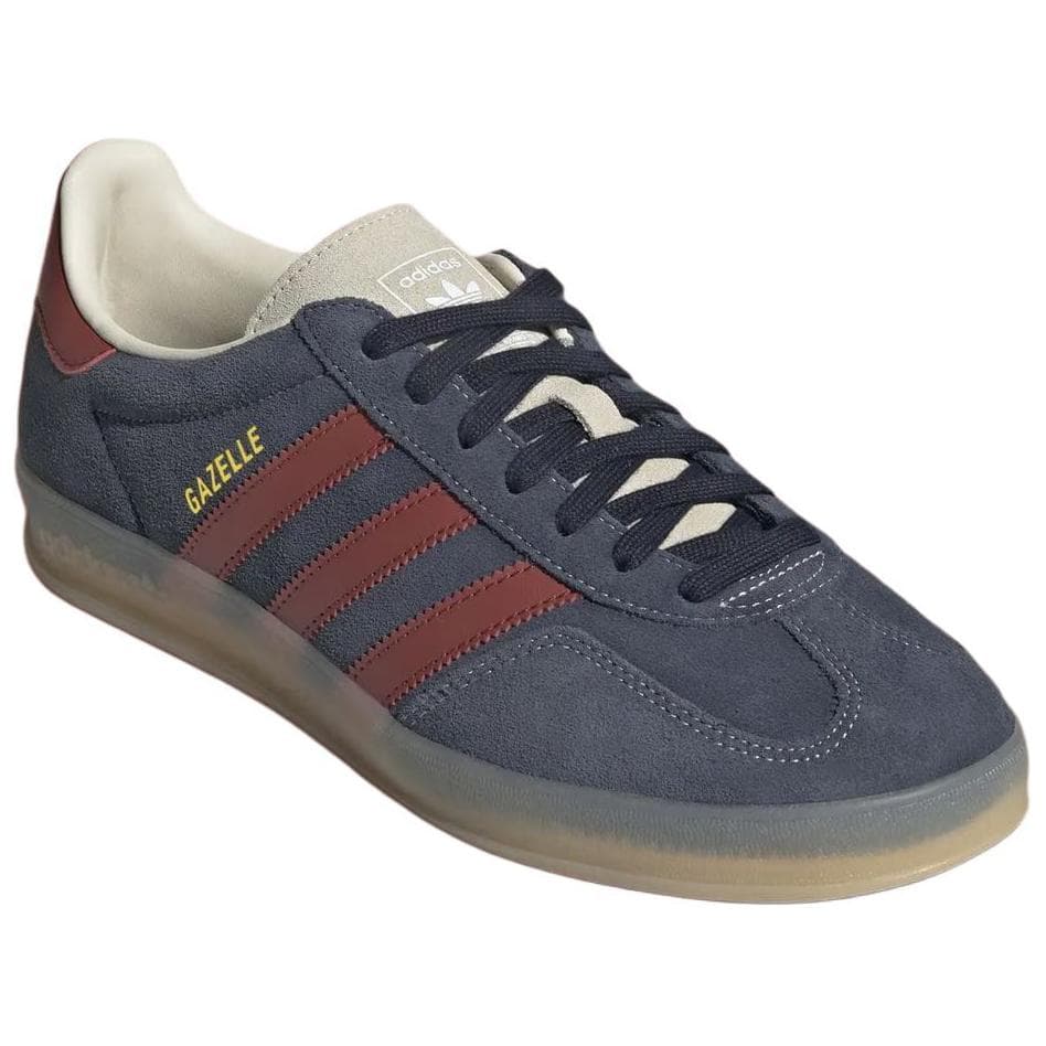 Кроссовки Adidas Originals GAZELLE INDOOR Низкие Скейтборд Обувь Унисекс Темно-синий - изображение 3
