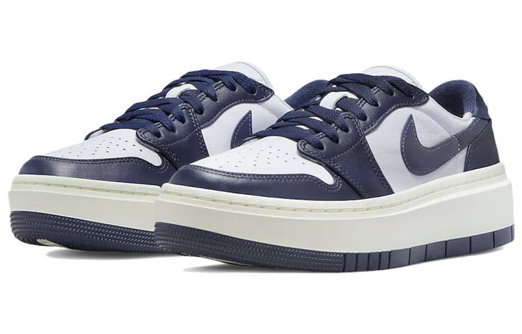Ретро баскетбольные кроссовки Jordan Air Jordan 1 Elevate Low "Midnight Navy" — фото 3