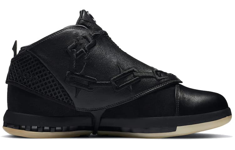 Ретро баскетбольные кроссовки Converse x Jordan Air Jordan 16 "Why Not Chuck" 1970s High Black White - изображение 3