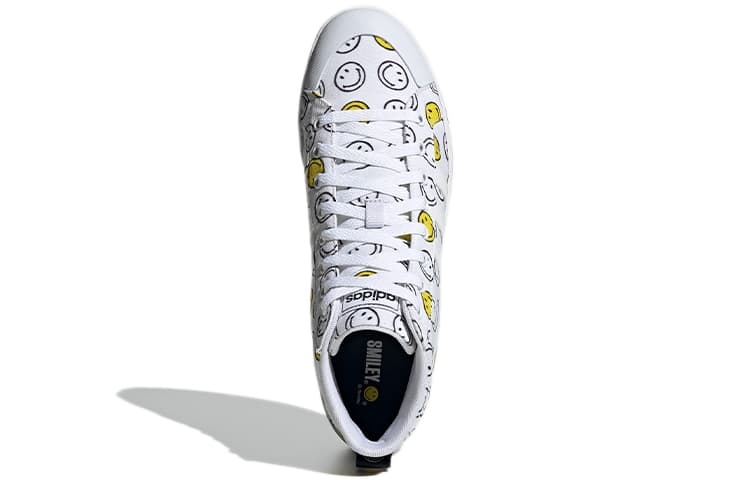 Кроссовки SMILEY x adidas neo Bravada White Yellow Black - изображение 5