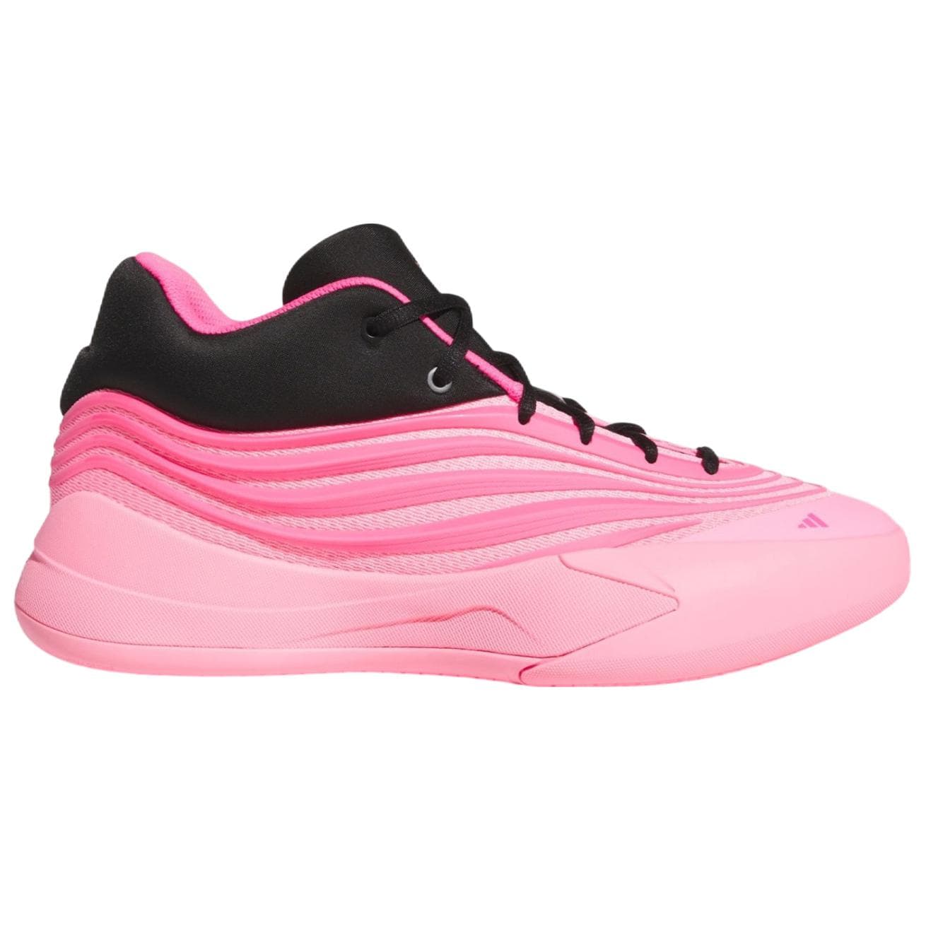 Кроссовки для баскетбола Adidas Dame 10 Low Топ Баскетбольные кроссовки Унисекс Розовый черный - изображение 2