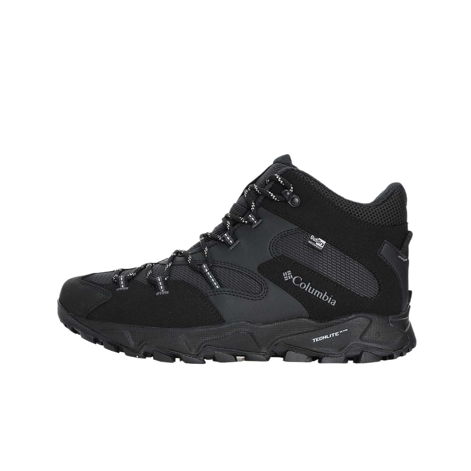 Кроссовки Columbia MID Топ Альпинистское приключение Обувь Мужская Черная Широкая Формат - изображение 1