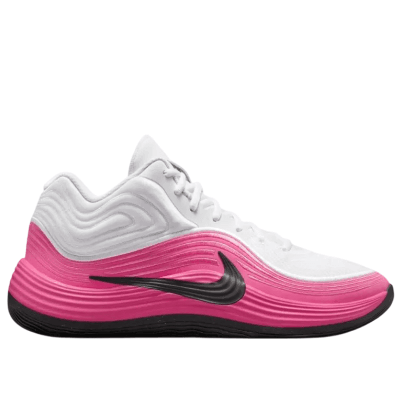Кроссовки для баскетбола Nike Precision 8 MID Топ Баскетбольные кроссовки Унисекс Белый Розовый - изображение 2