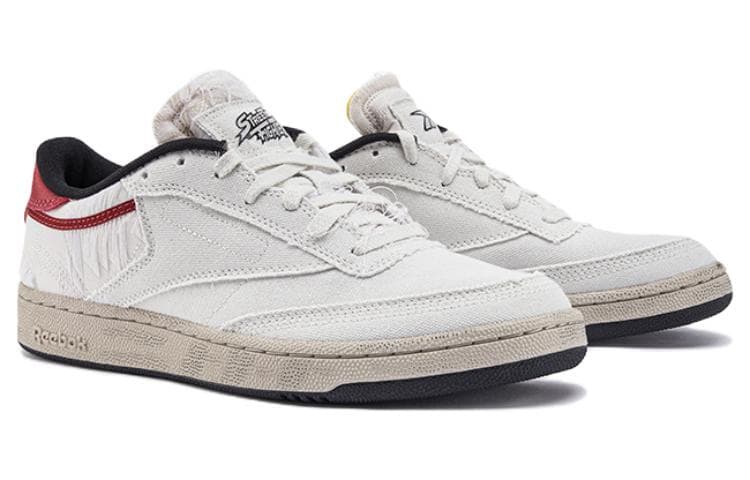 Кроссовки Reebok Club C 85 White Red - изображение 3