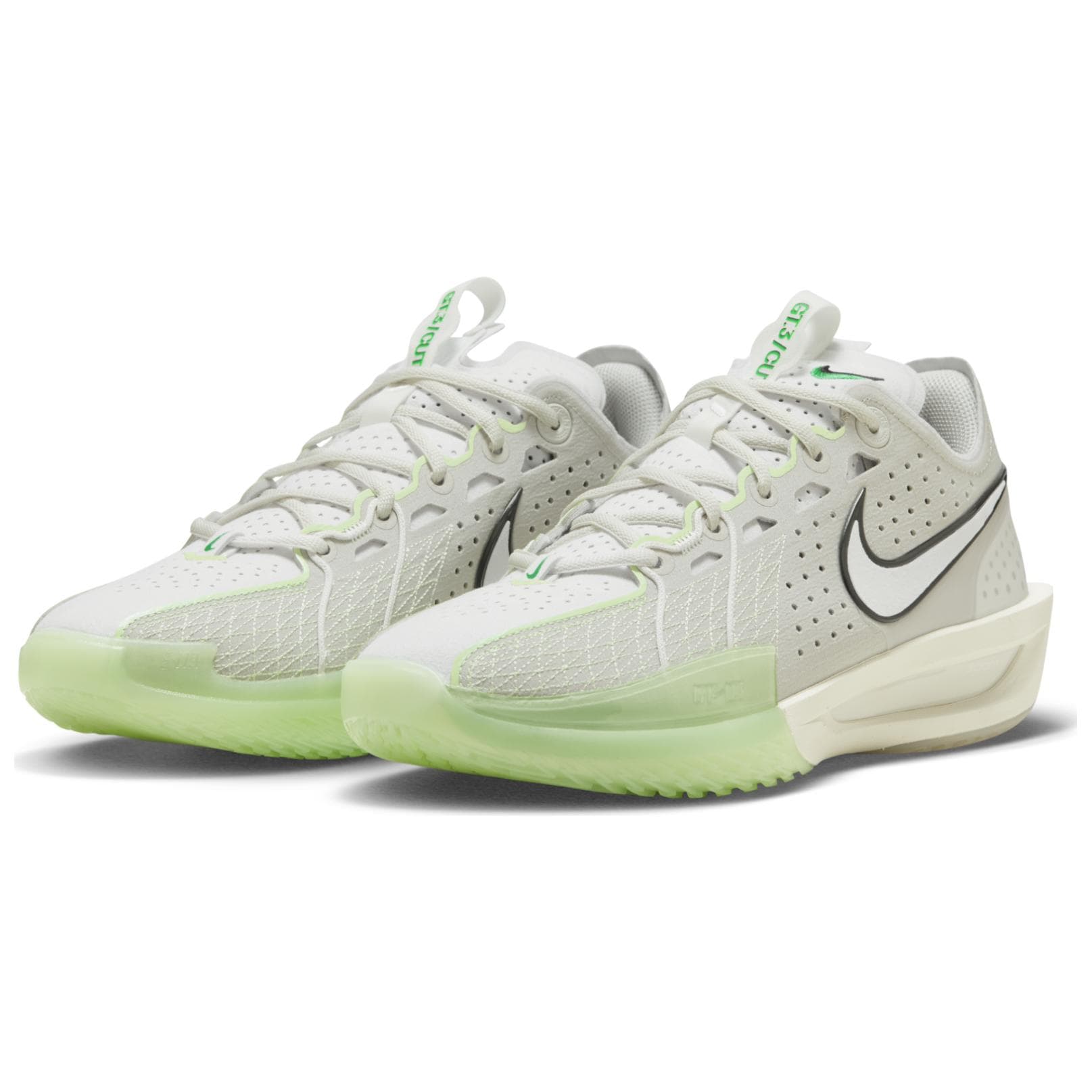 Кроссовки для баскетбола Nike Air Zoom G.T. Cut 3 Grey Green - изображение 4
