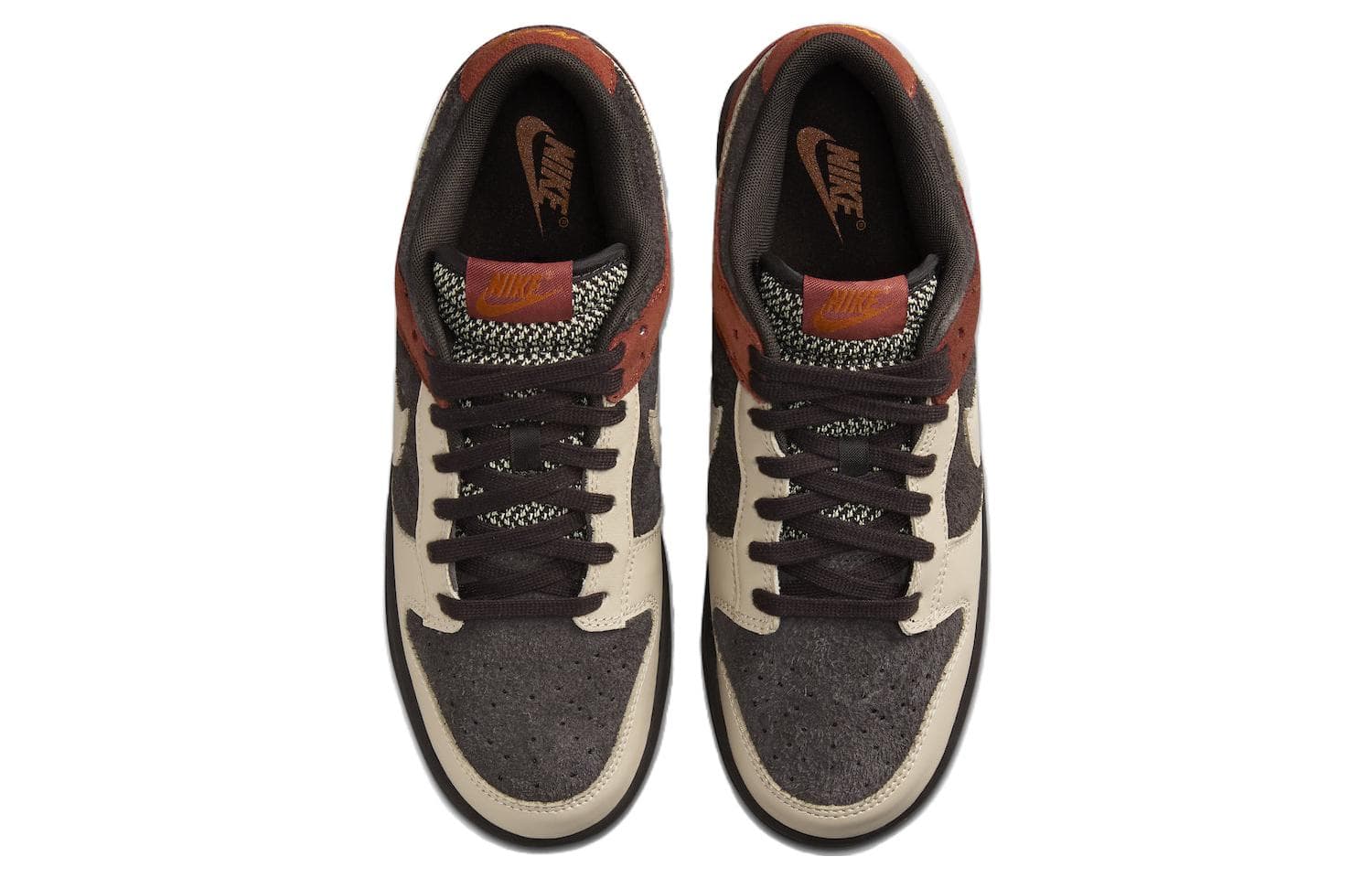 Кроссовки Nike Dunk Low "Velvet Brown and Rugged Orange" - изображение 4