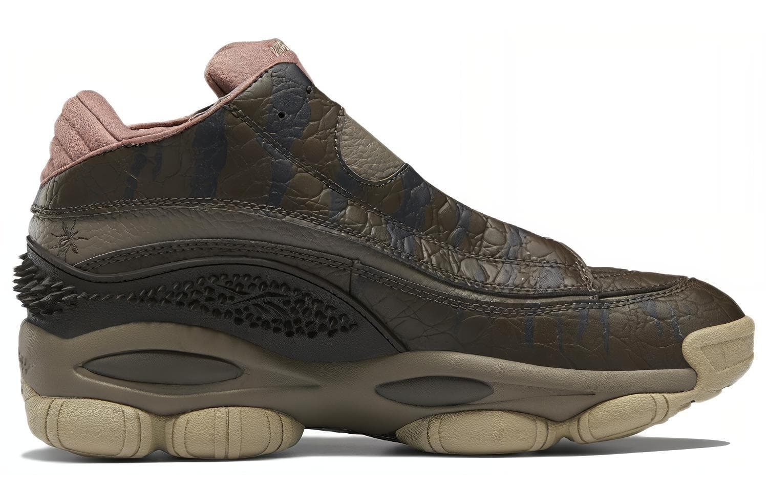Ретро баскетбольные кроссовки Reebok Answer DMX "Giganotosaurus" - изображение 2