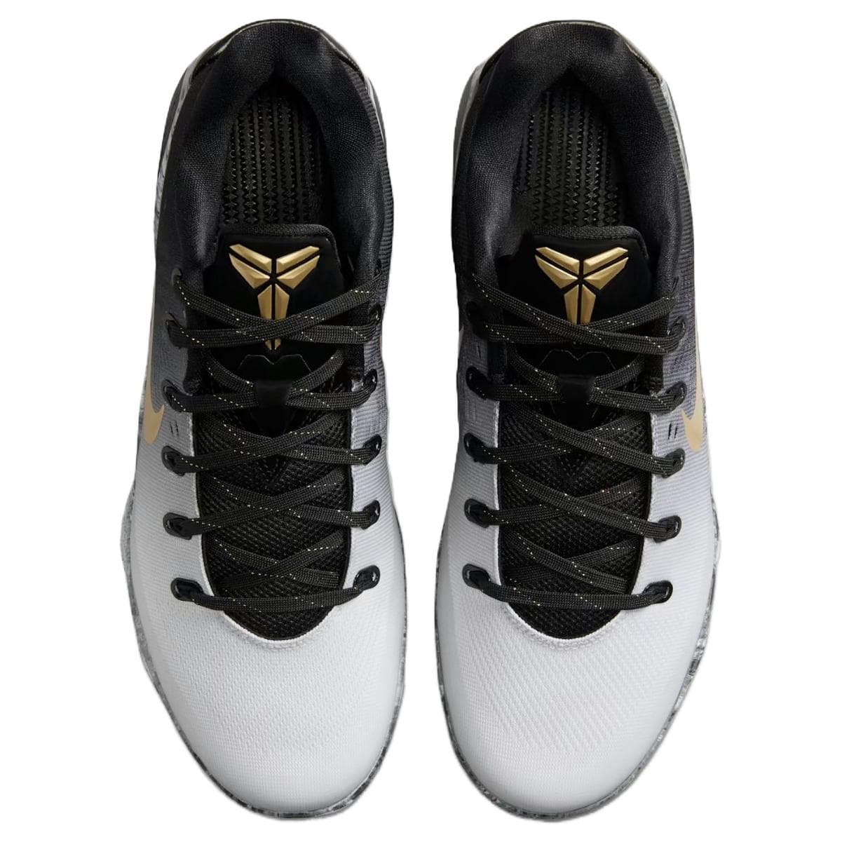 Кроссовки для баскетбола Nike Kobe 9 Low Баскетбольные кроссовки Унисекс Черный Белый - изображение 4