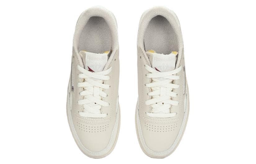 Кроссовки REEBOK Club CRevenge с эффектом потертости низкий топ обувь для скейтбординга женская бежевый - изображение 4