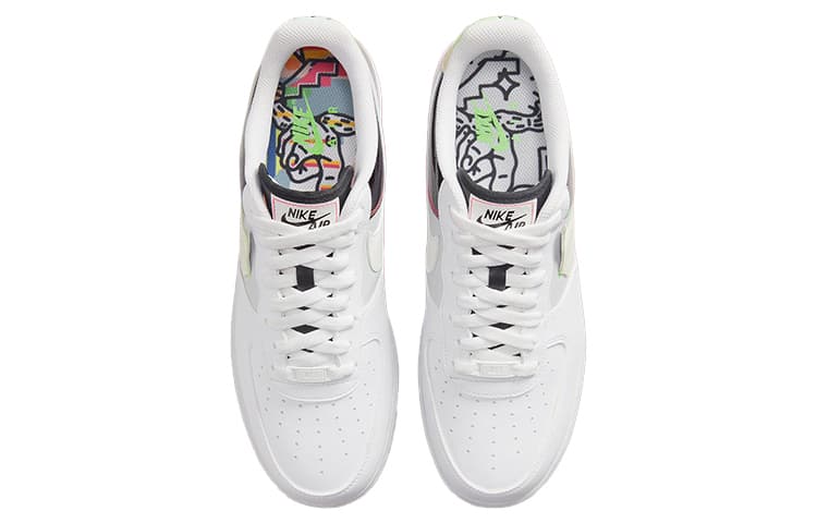 Кроссовки Nike Air Force 1 '07 LV8 "Ghost Swoosh" — фото 4
