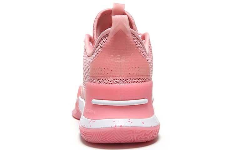 Кроссовки для баскетбола Peak Flash Valentine's Mid Basketball Shoes Women's Sakura Pink - изображение 4