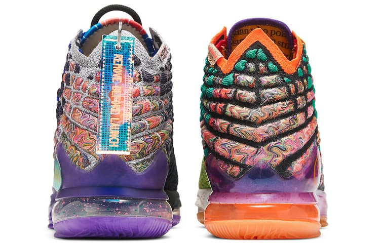 Кроссовки для баскетбола Nike LeBron 17 "What The" EP - изображение 5