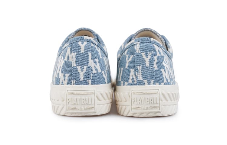 Кеды MLB Low Canvas Blue White - изображение 4
