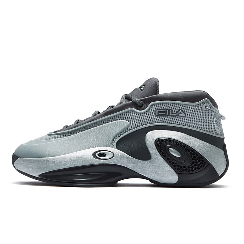 Кроссовки для баскетбола FILA FUSION GH3 Low Топ Баскетбольные кроссовки Мужской Серый - изображение 1