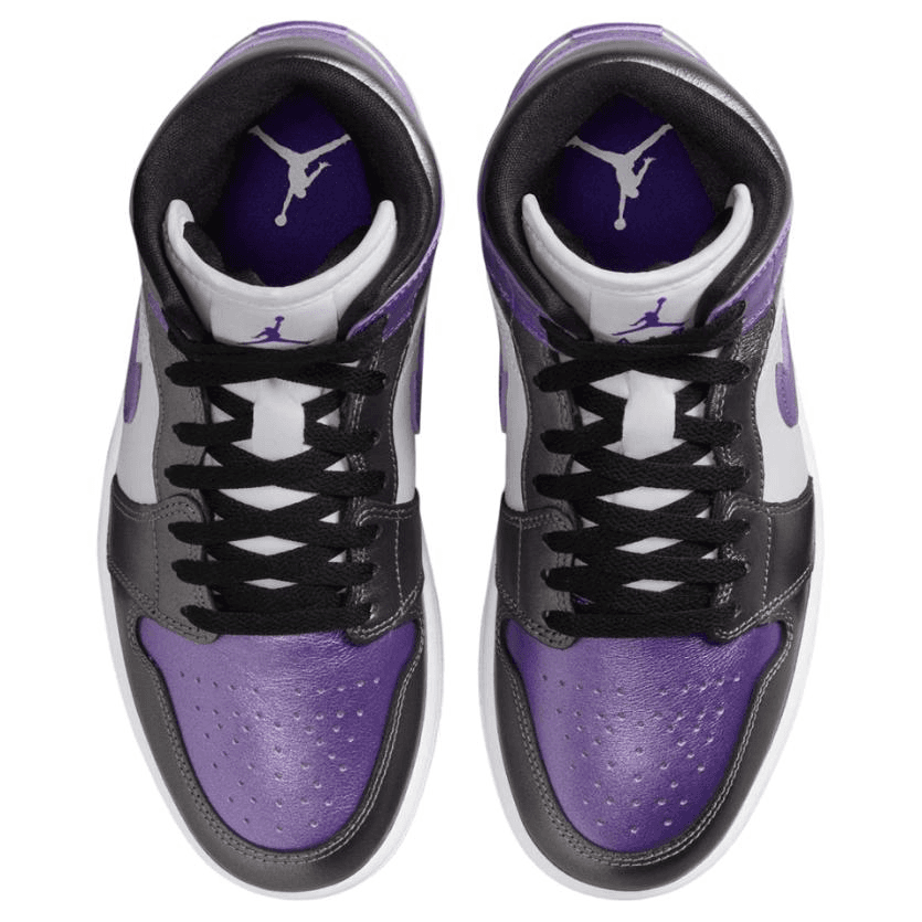 Ретро баскетбольные кроссовки Jordan Air Jordan 1 Противоскользящие Износостойкие MID Топ Винтажные Баскетбольные Кроссовки Женские - изображение 4